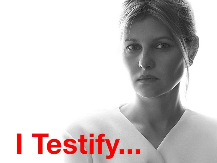 Ολένα Ζελένσκα «I testify» «Καταθέτω»