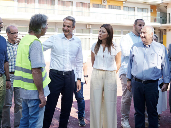 Το 3ο Γυμνάσιο Ζωγράφου, επισκέφτηκε ο Πρωθυπουργός Κυριάκος Μητσοτάκης